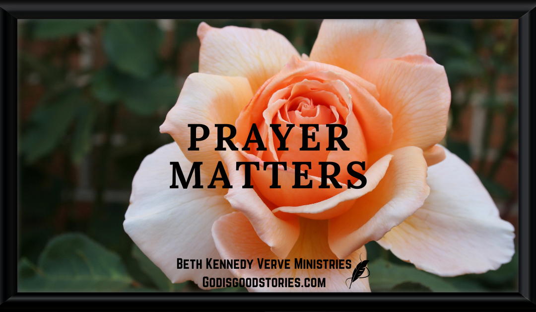 The goodness of God – prayer matters